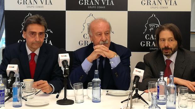 Vicente del Bosque: «Ojalá el fútbol sea un nexo de unión en España»