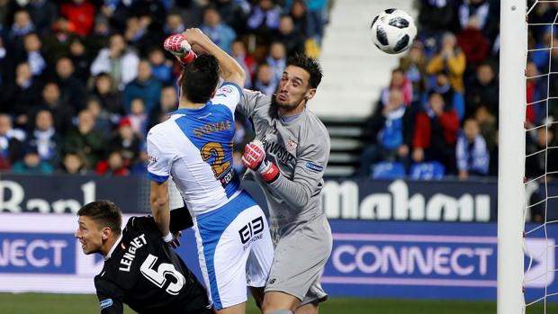 Sergio Rico da vida al Leganés