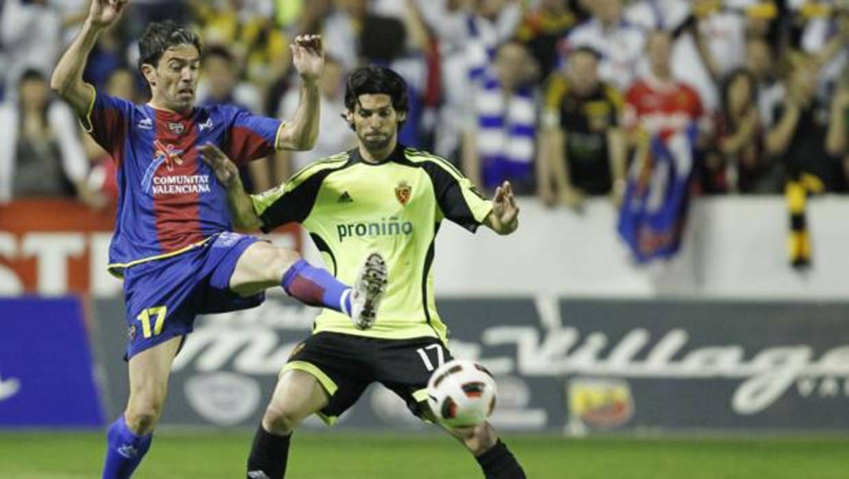 Imagen del Levante-Zaragoza de 2011, el partido investigado