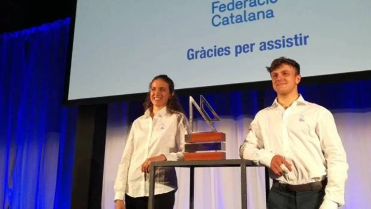 Marcelo Cairo y Marta Munté, mejores regatistas catalanes del año