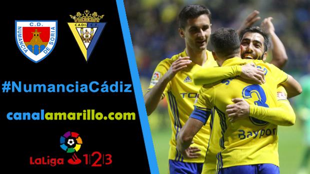 Directo Numancia vs Cádiz CF