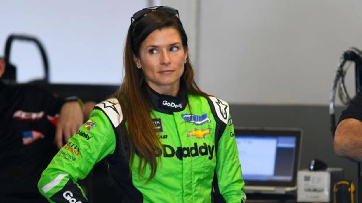 Danica Patrick, durante el fin de semana de las 500 Millas de Daytona