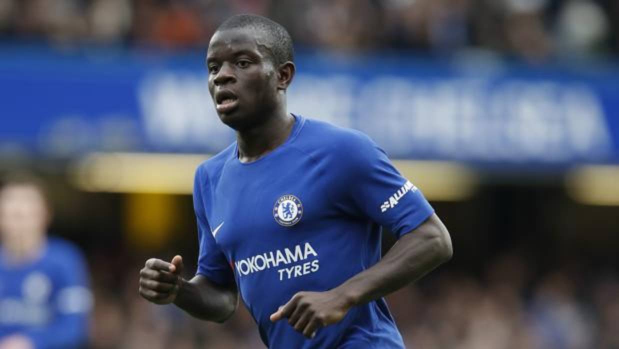 Kante, con el Chelsea