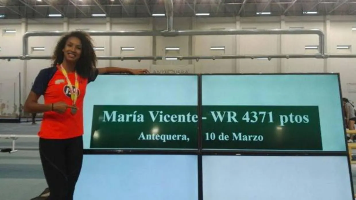 El increíble récord de la española María Vicente que asombra al atletismo mundial