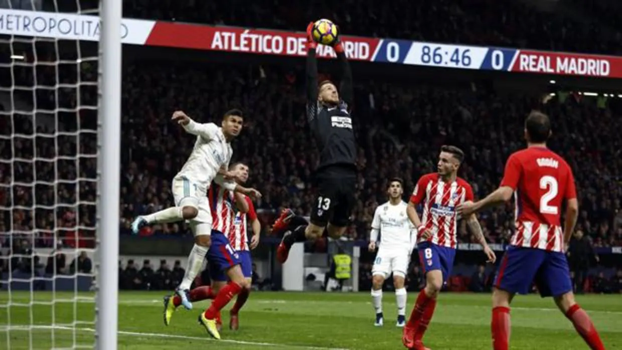Imagen del Atlético-Real Madrid disputado en el Wanda Metropolitano