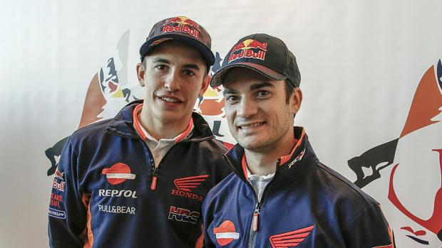 Marc Márquez y Dani Pedrosa coinciden en Jerez