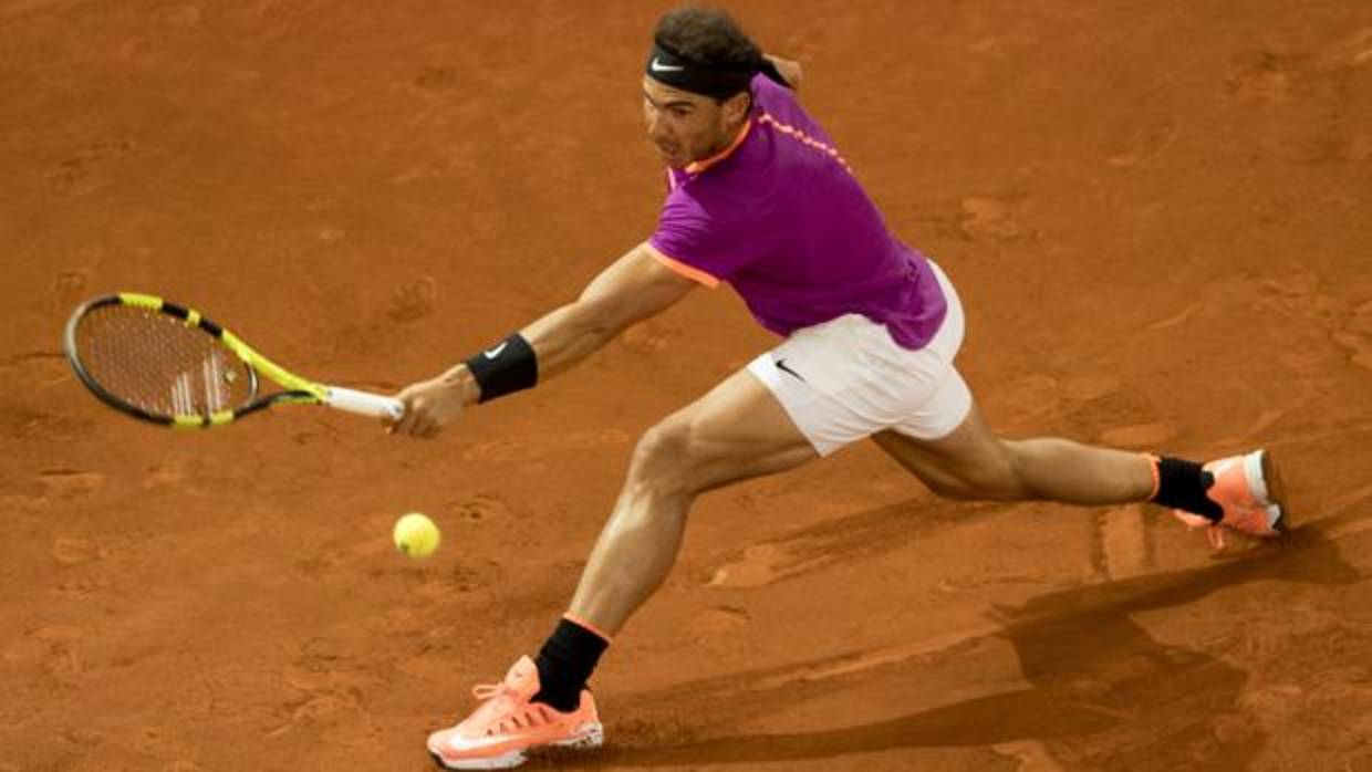 Nadal, en el Mutua Madrid Open del año pasado