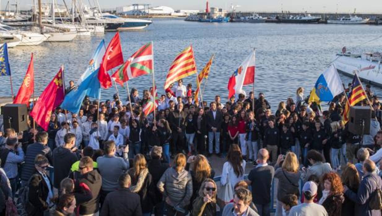 Comienza en el Club Nàutic Cambrils el Campeonato de España de Optimist