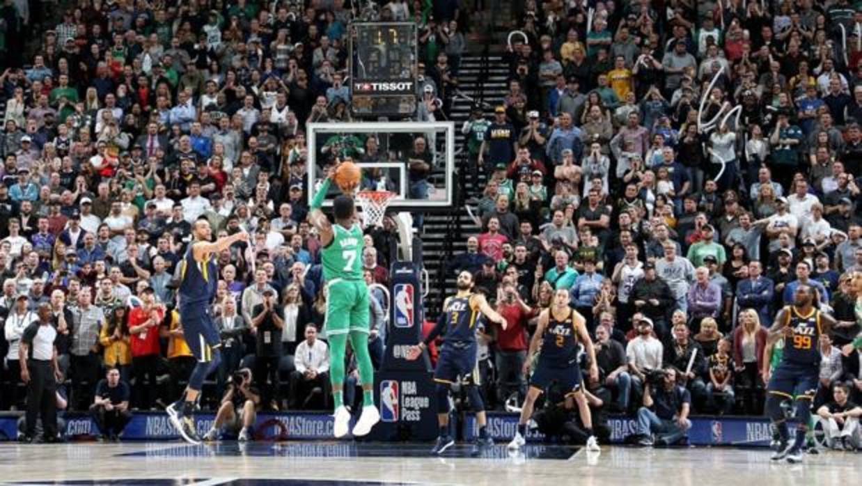 El último triple de los Celtics, sobre la bocina