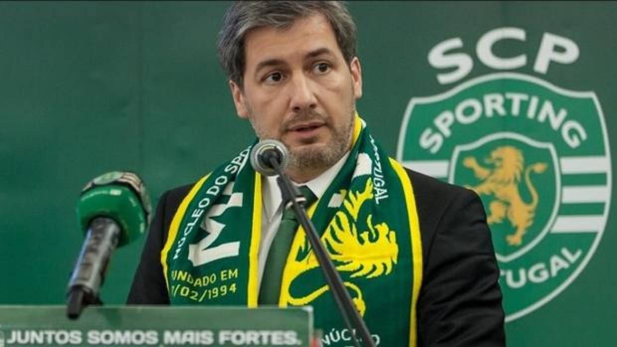 Bruno de Carvalho, presidente del Sporting de Portugal