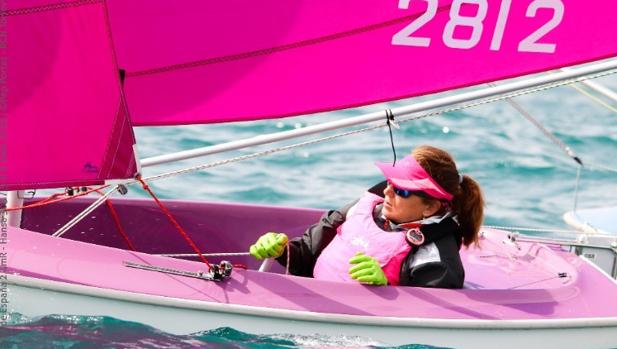 Violeta del Reino, campeona de la Copa de España Hansa 303 individual