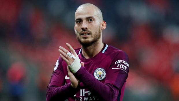 La tierna imagen de David Silva para celebrar su título «más especial»