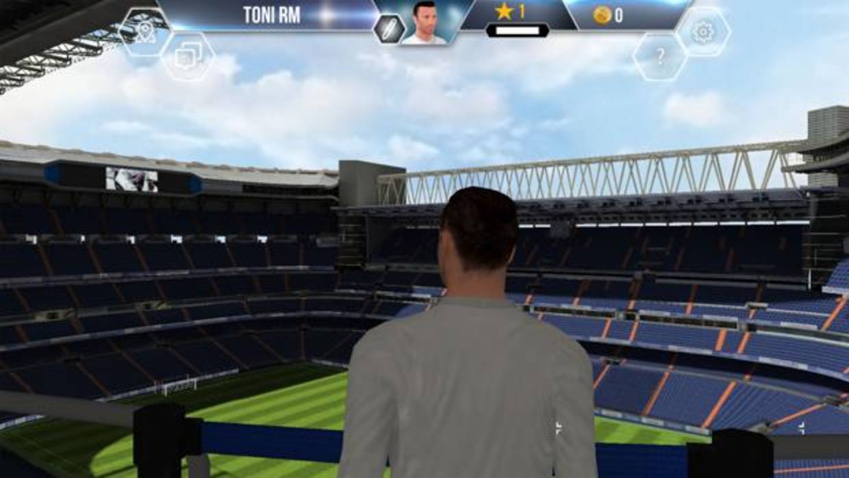 El Santiago Bernabéu a través de Real Madrid Virtual World