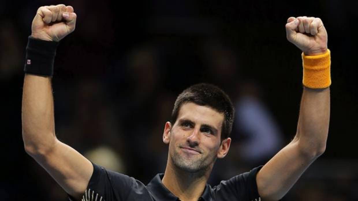 Novak Djokovic, durante su partido contra Thiem