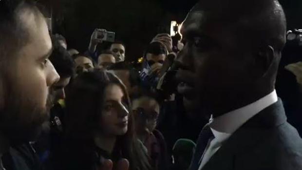 La discusión de Seedorf con los aficionados del Deportivo