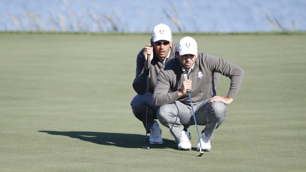 Europa ensaya parejas para la Ryder Cup