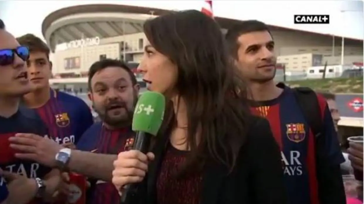 Acoso a una periodista francesa en la final de Copa: «¡No me toques!»