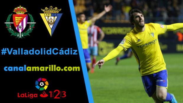 Directo Valladolid vs Cádiz CF