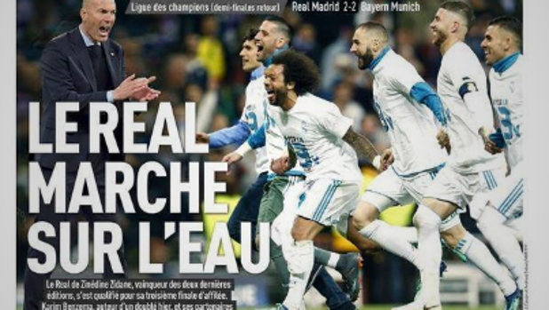 La prensa elogia la gesta del Real Madrid