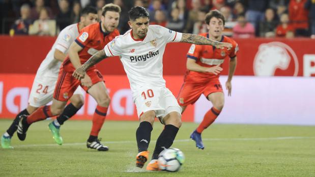 Sevilla FC-Real Sociedad: Bocanada de oxígeno al estilo Caparrós (1-0)