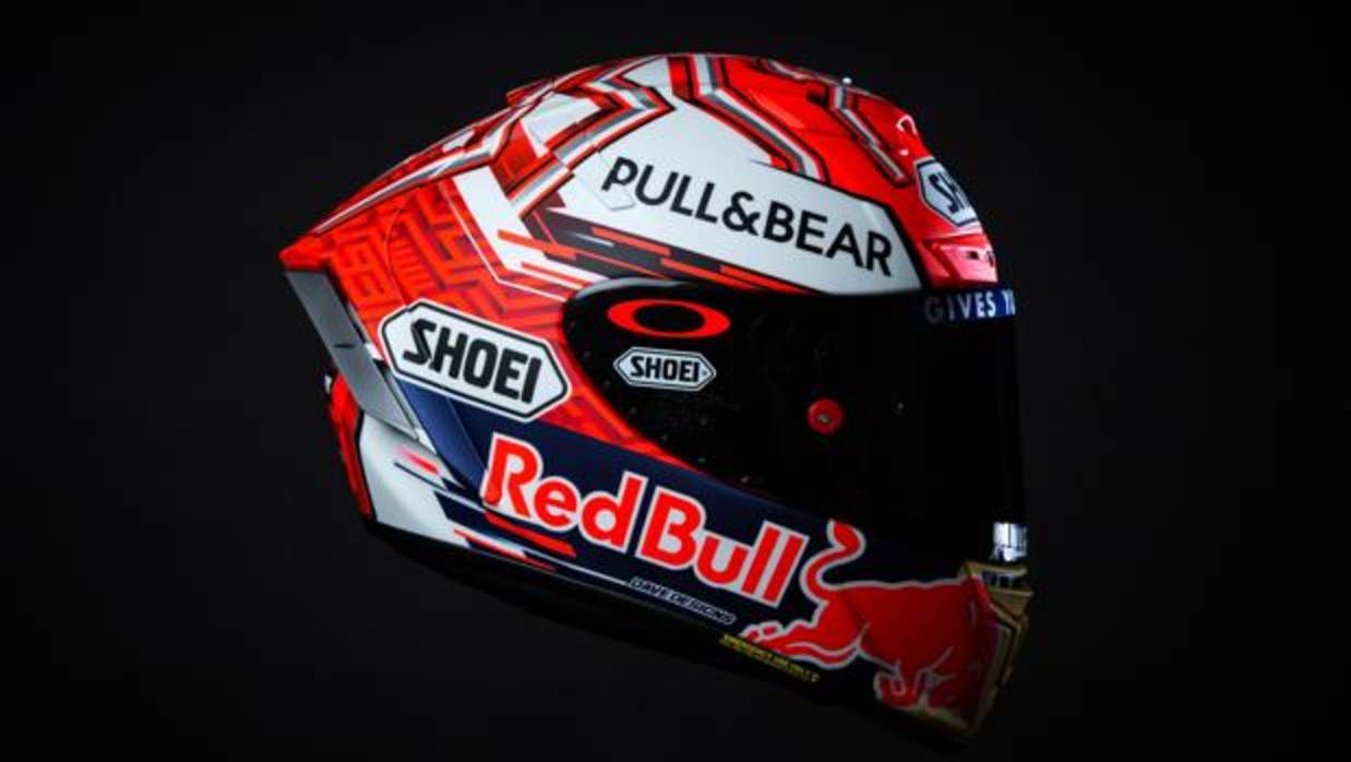 El casco de Marc Márquez 2018