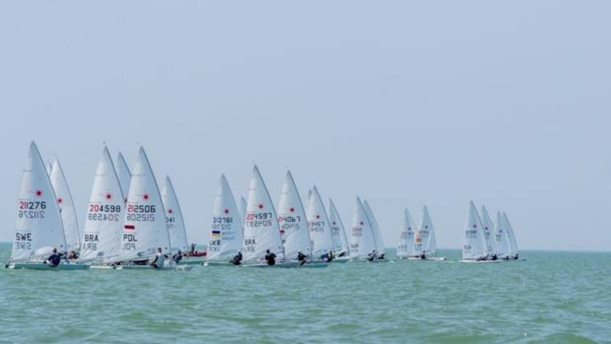 Una veintena de españoles presentes en el Campeonato de Europa de Laser