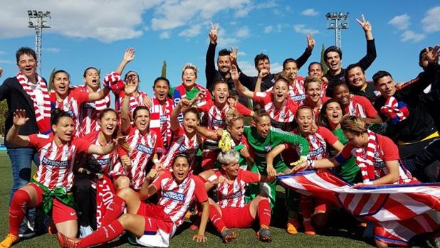 El Atlético, campeón de la Liga Iberdrola por segunda temporada consecutiva