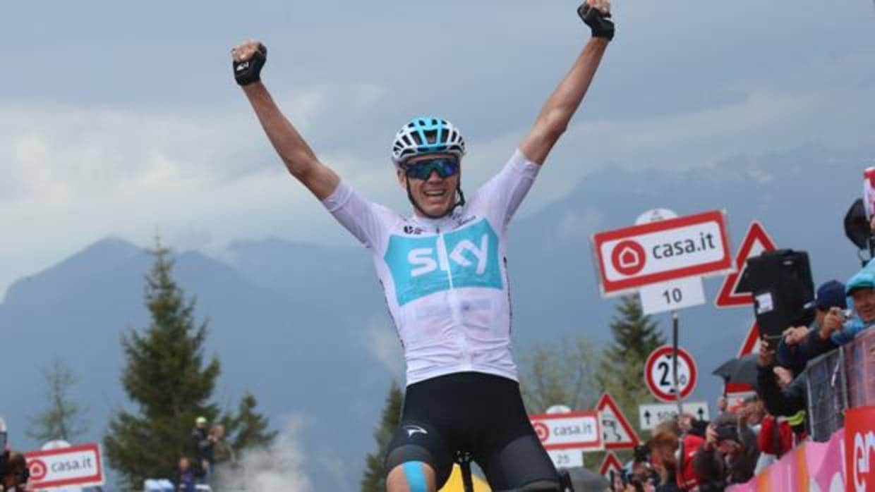 Chris Froome gana la etapa reina en Zoncolan