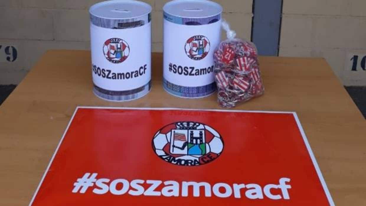 Huchas del Unionistas destinadas a recaudar fondos para el Zamora