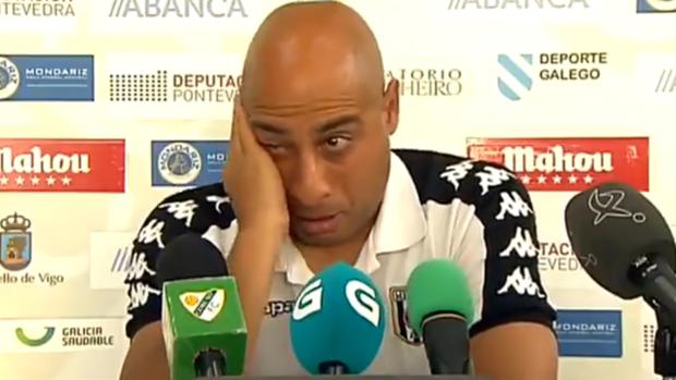 La dramática rueda de prensa de Nafti, entrenador del Mérida