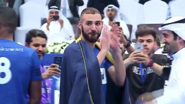 Benzema, un rey en Kuwait