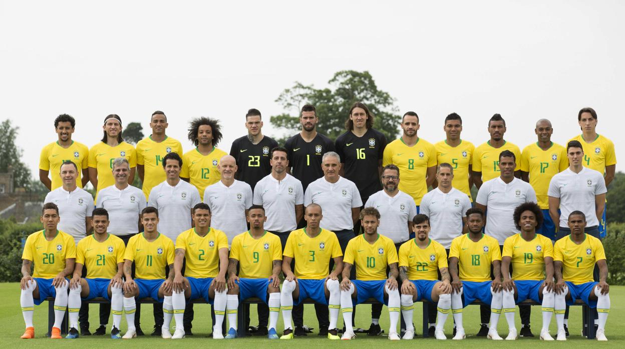 Brasil, una de las selecciones favoritas en Rusia