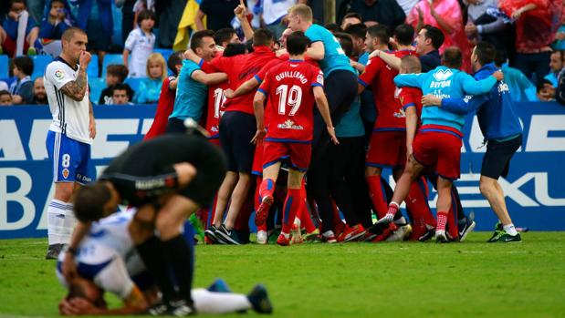 El Numancia, finalista del playoff de ascenso con un gol en el tiempo de prolongación