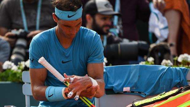 La mano paralizada, el gran susto de Rafa Nadal