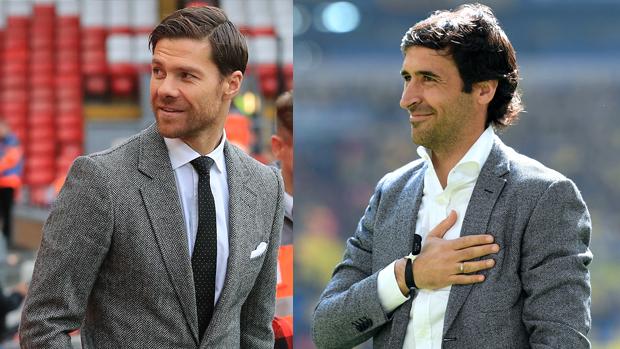 Xabi Alonso y Raúl, dos leyendas para el banquillo del Real Madrid