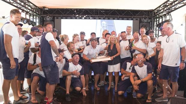 «Velsheda» se hace con la victoria de la Superyacht Cup Palma tras una disputada jornada final