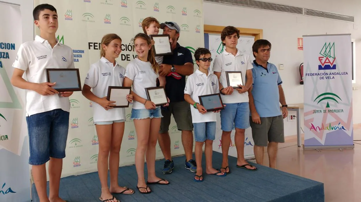 Puerto Sherry se proclama campeón de Andalucía por Equipos de Optimist