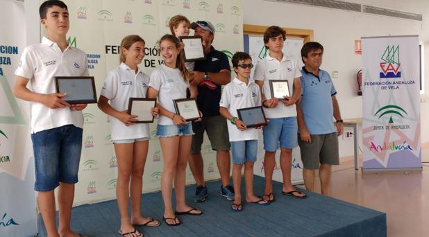 Puerto Sherry se proclama campeón de Andalucía por Equipos de Optimist