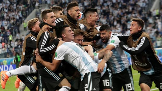 Así se narró en Argentina el decisivo gol de Marcos Rojo