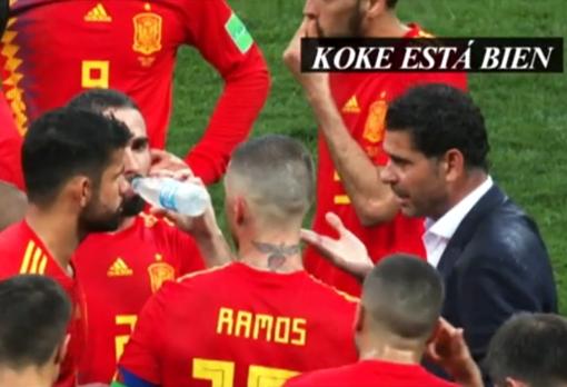 Diego Costa, a Fernando Hierro tras el penalti fallado por Koke: «¿Ves? Te lo dije»