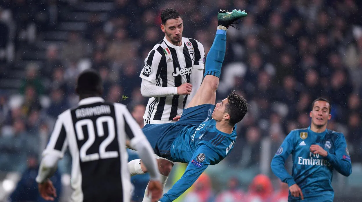 Cristiano Ronaldo marca de chilena a la Juventus en esta última edición de la UCL