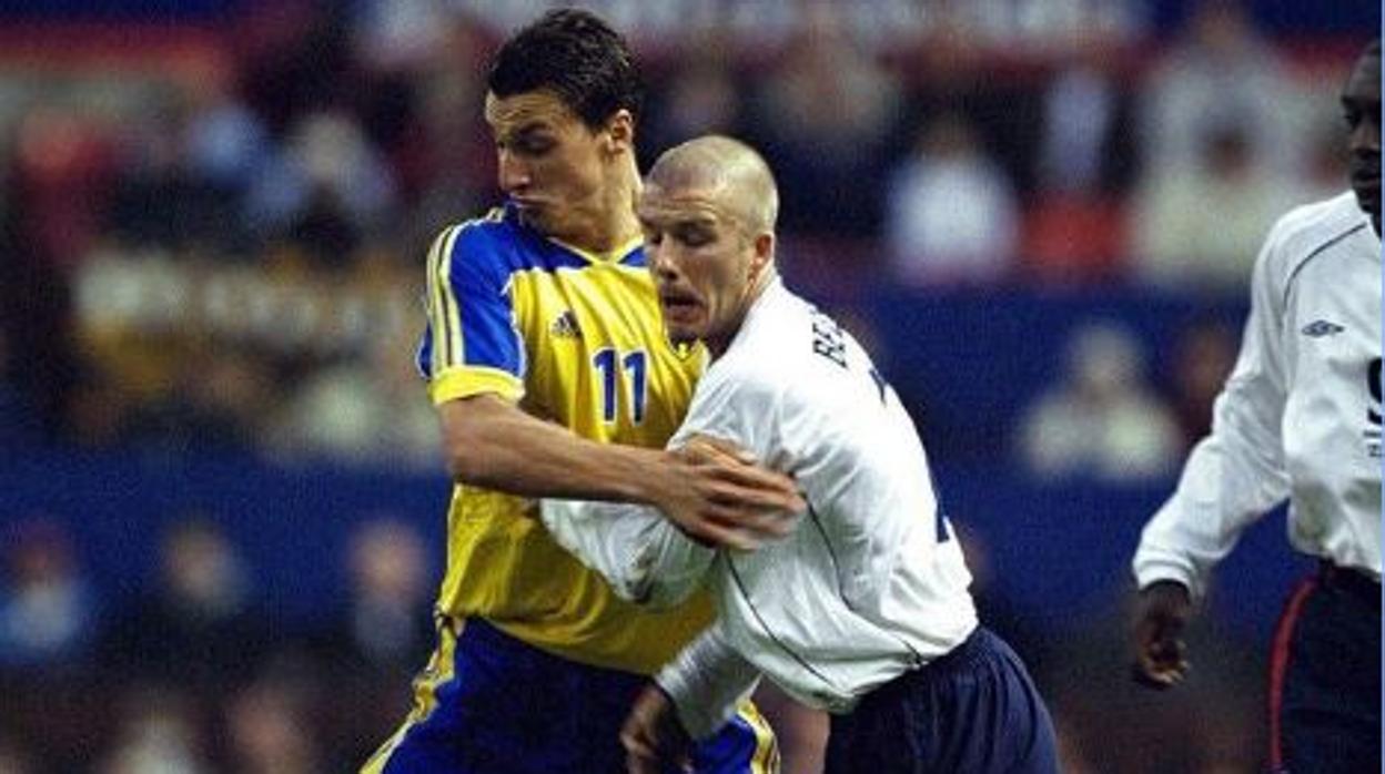 La apuesta de Ibrahimovic con Beckham