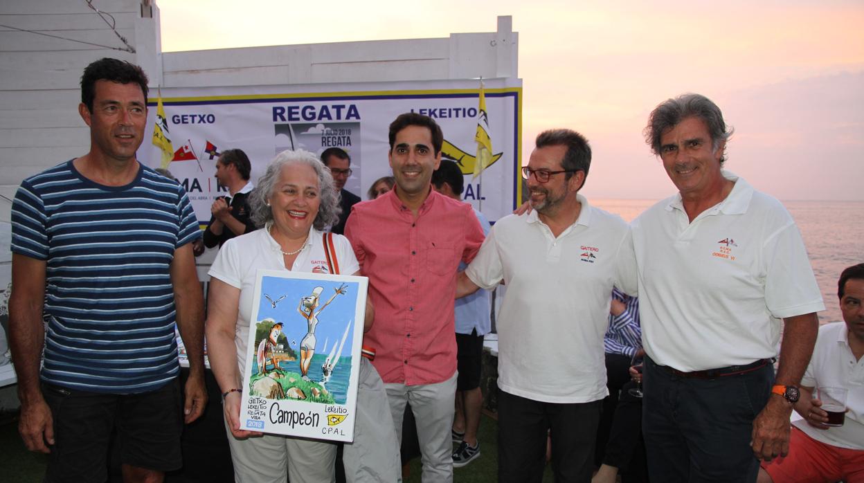 El «Gaitero» gana una regata Getxo-Lekeitio con poco viento