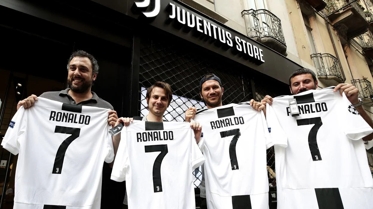 El fichaje de Ronaldo colapsa la tienda virtual de la Juventus