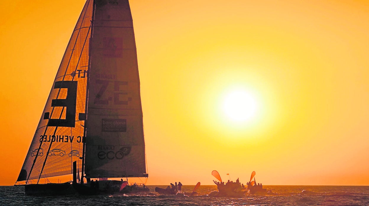 La World Race de vela se lleva haciendo años anteriores en la ciudad de Barcelona