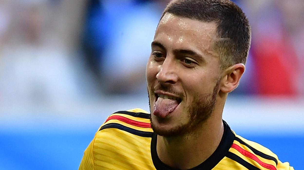 Hazard celebra el tercer puesto de Bélgica