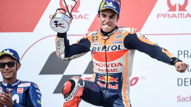 Márquez se consagra en Sachsenring