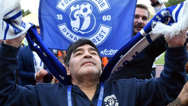 Maradona se convierte en presidente