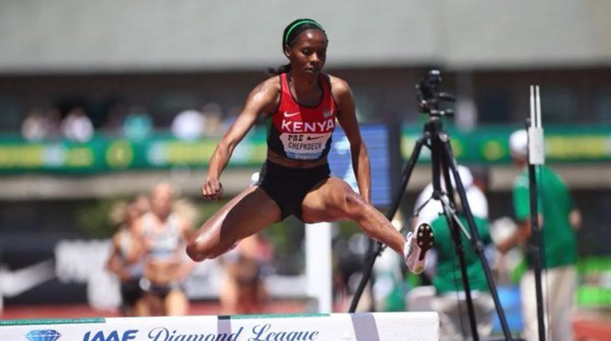 La atleta keniana Beatrice Chepkoech