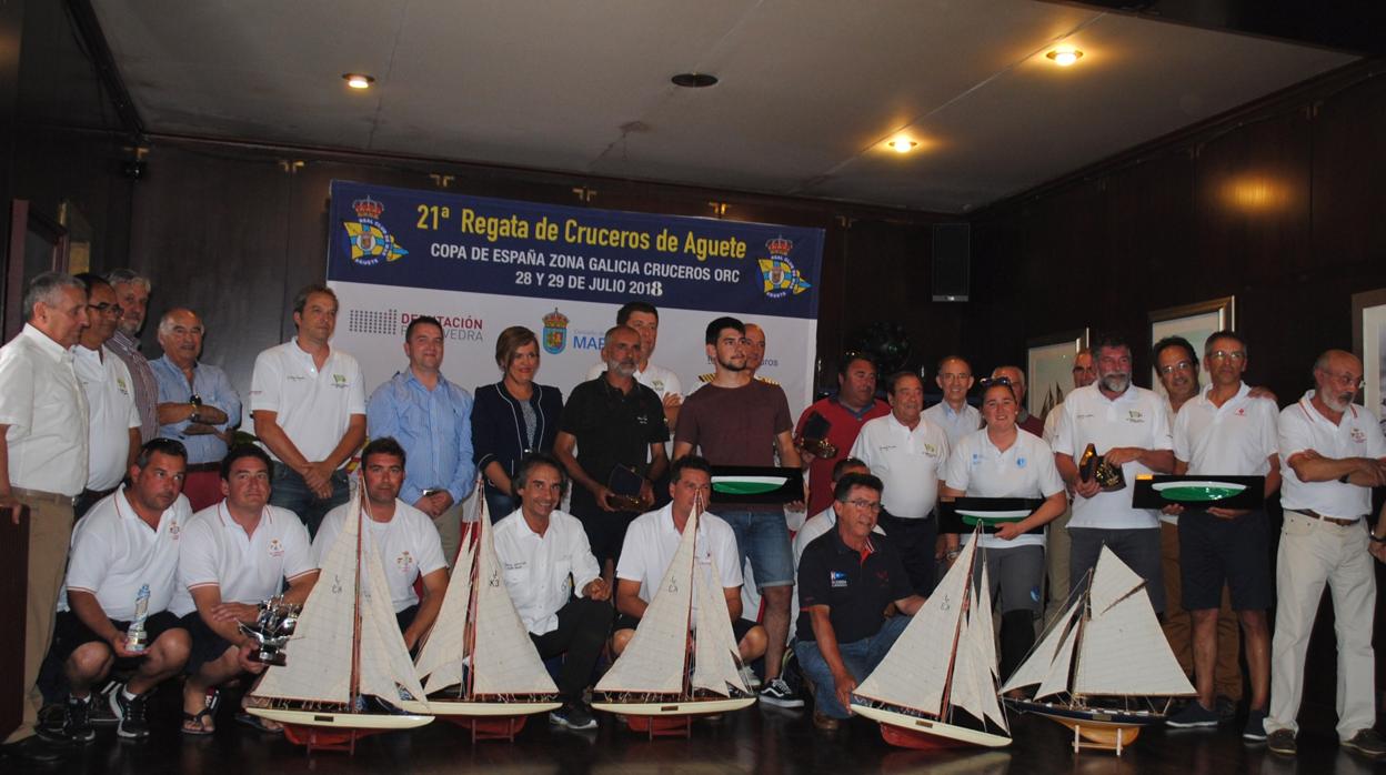 «Mirfak», «El Niño», «Balea Dous» y «Oliver II», vencedores de la Regata de Aguete